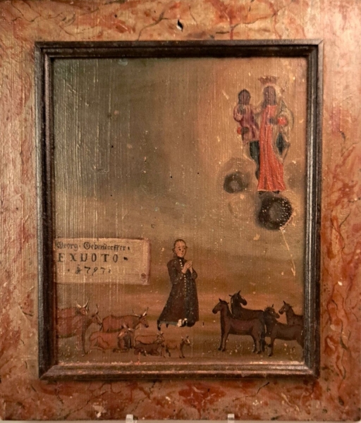 Votivtaferl datiert 1797